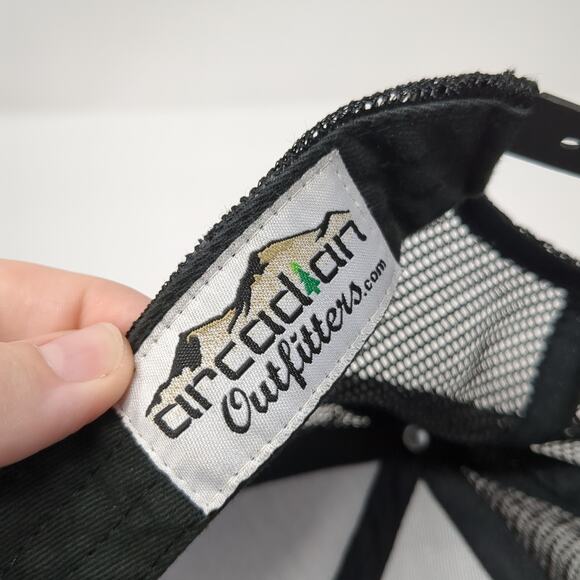 Idaho Snapback Trucker Hat Blue OS Adjustable Mesh Back Arcadian Outfitters - Picture 9 of 10